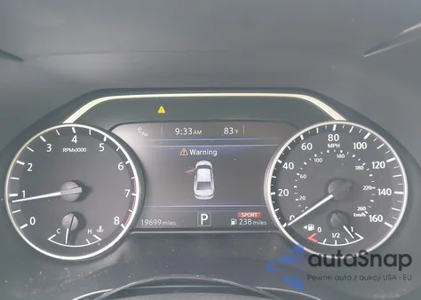 2016 Nissan Maxima 3.5 Sl z USA, uszkodzony, nr VIN 1N4AA6AP9GC403960